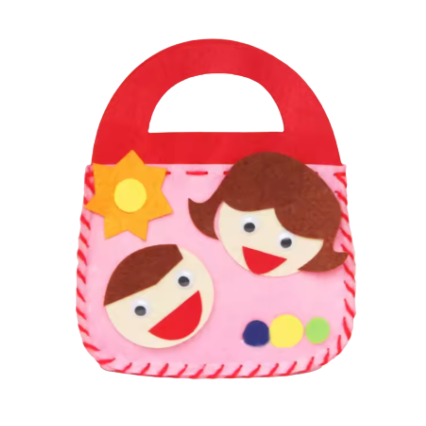 DIY set - sew your own bag - sewing kit for kids
