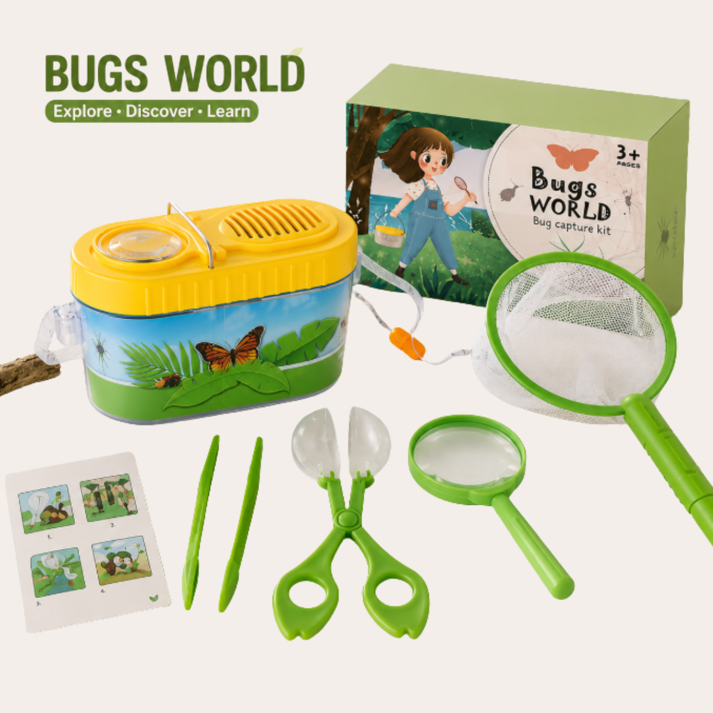 Lilla Naturvetaren™ – Insektsfångarkit för nyfikna barn