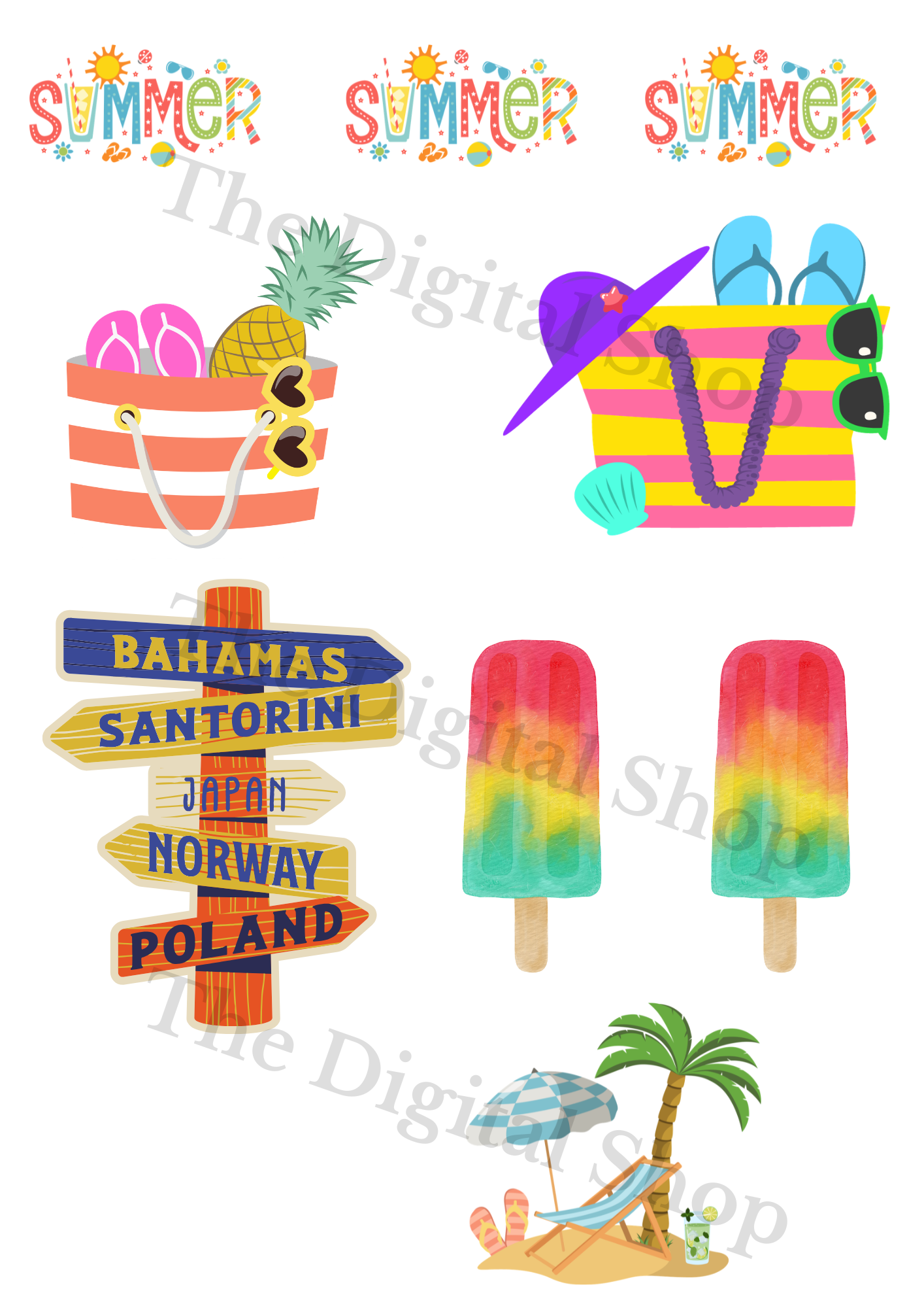 DIY printables - Midsommarpaketet
